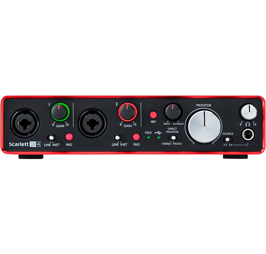 Thumbnail: FOCUSRITE SCARLETT 2i4 (2nd Gen)