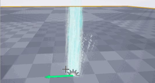 Water Jet Particle System