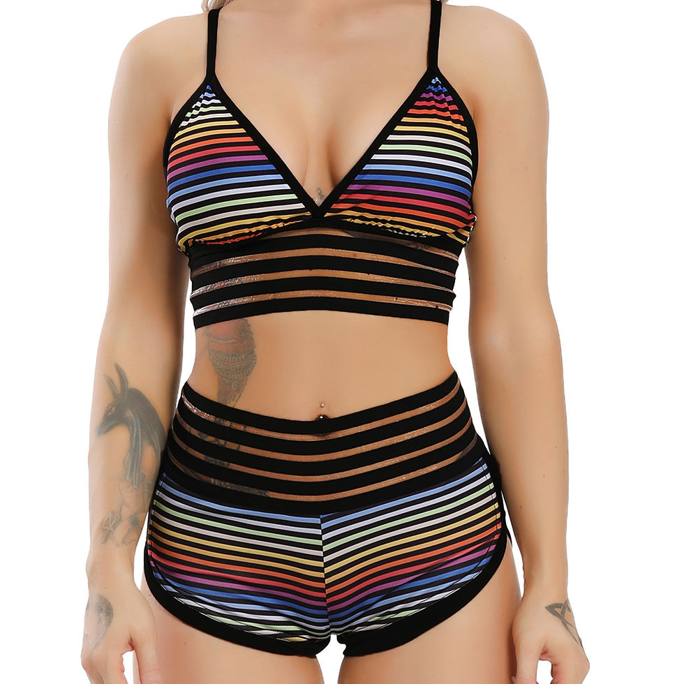 Miniatura: Conjunto Hand rainbow