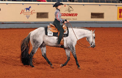 Épreuve d'équitation western