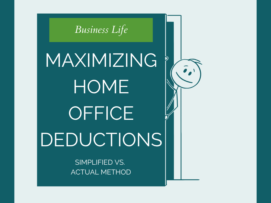 Maximize Your Home Office Tax Deductions: Simplified vs. Actual Method