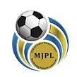 MJPL logo with a football and gold circular emblem.
