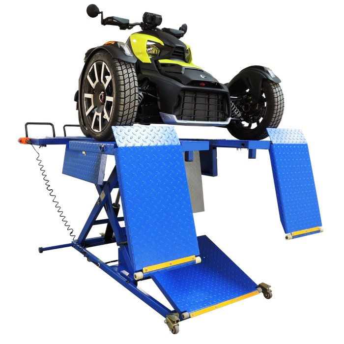 Thumbnail: iDEAL 2,200 lb Electric-Hydraulic UTV Lift Bench | U-2200IEH-XR