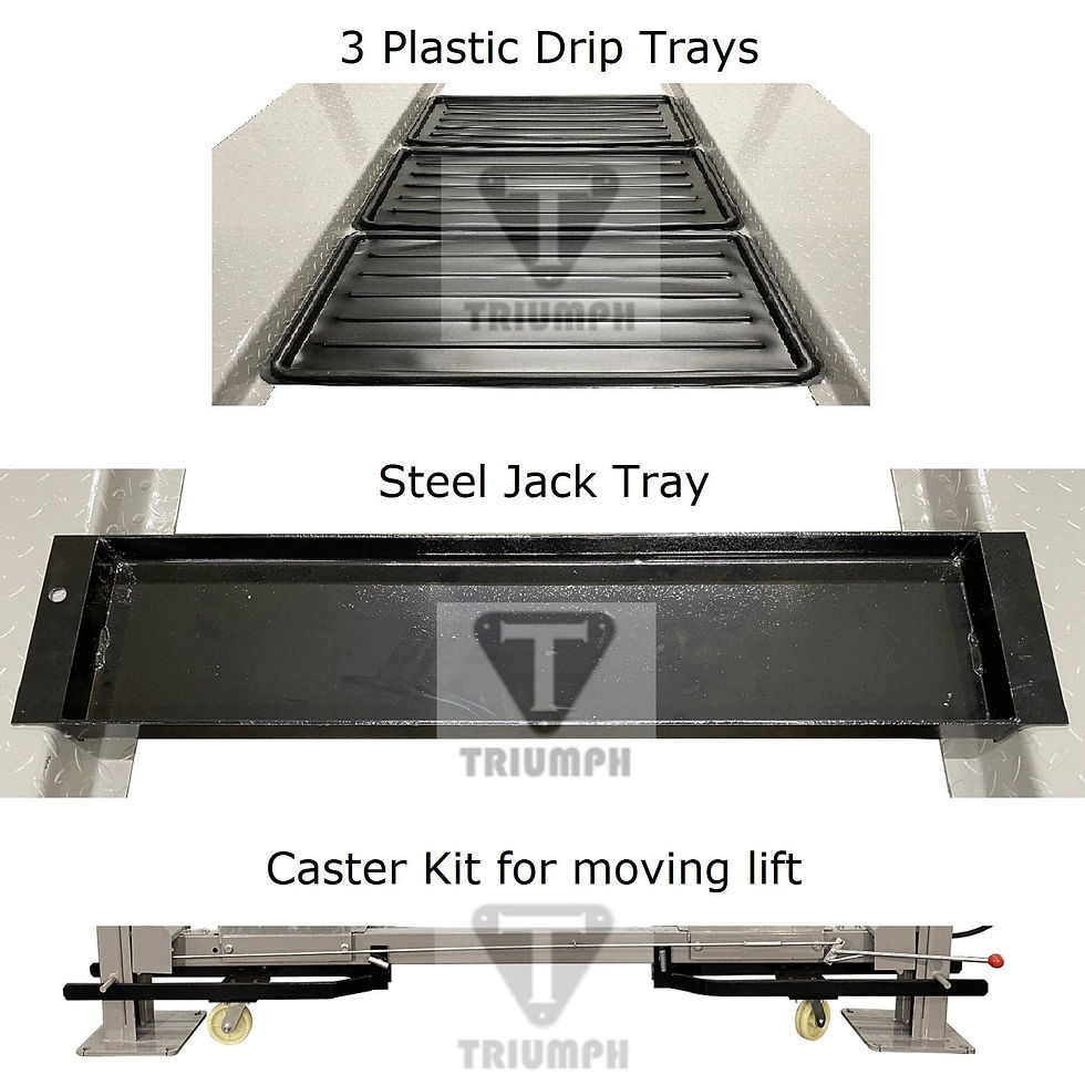 Thumbnail: Triumph NSS-8F-G 8,000 lb Four-Post Storage and Service Lift