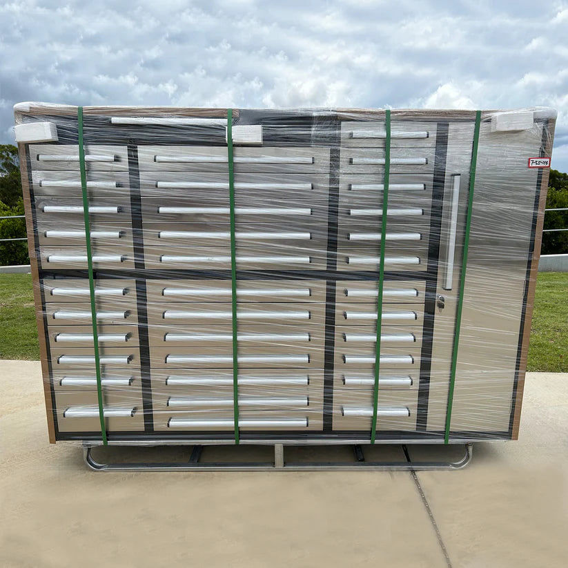 Thumbnail: Chery Industrial Commercial 7ft Garage Tool Cabinet, 35 Drawers, Lockable, Pre-A