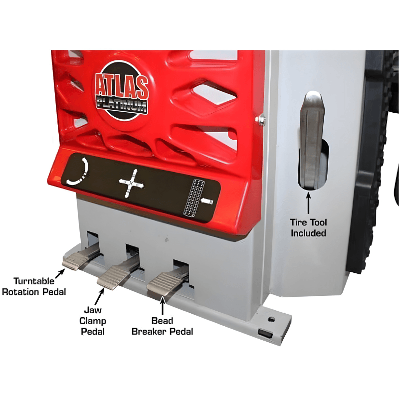 Atlas Platinum PTC300 + PWB90XL Tire Changer and Wheel Balancer Combo