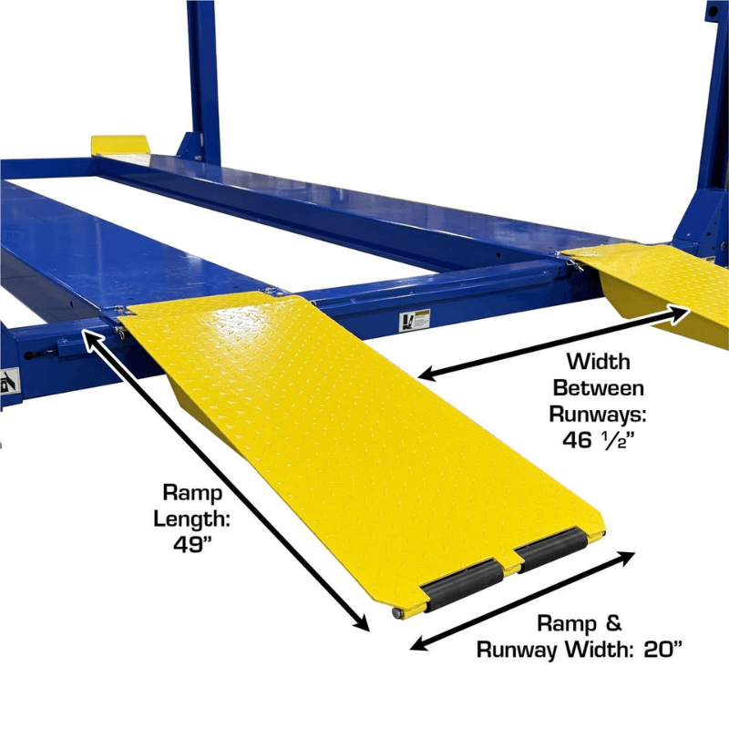 Atlas PRO14KCF-EXT 14,00lb 4 Post Lift - Extra Long