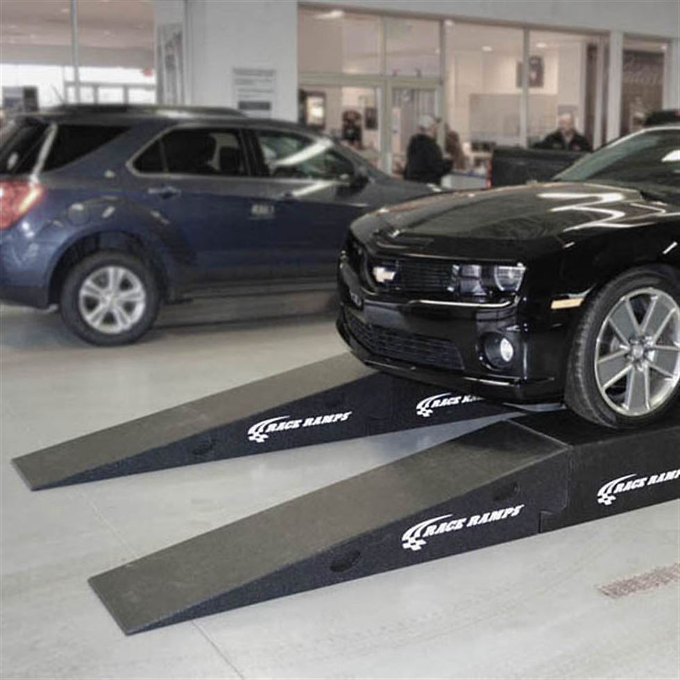 Thumbnail: Race Ramps 16 Inch Wide Restyler Ramps, Classic Model, 14 Inch Lift
