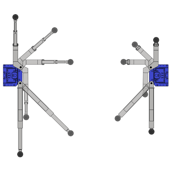 Thumbnail: iDEAL 10,000lb ALI Certified Two Post Lift - Bi-Symmetric | TP10KAC-DX