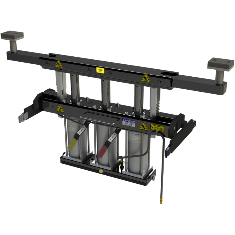 QSP RJ-7000 7,000lb Pivoting Rolling Jack