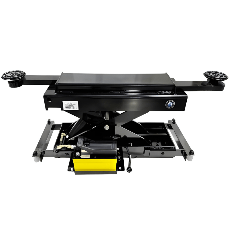 Atlas Apex 9, 9,000 lb 4 Post Lift with (2) RJ45A Rolling Jack Combo