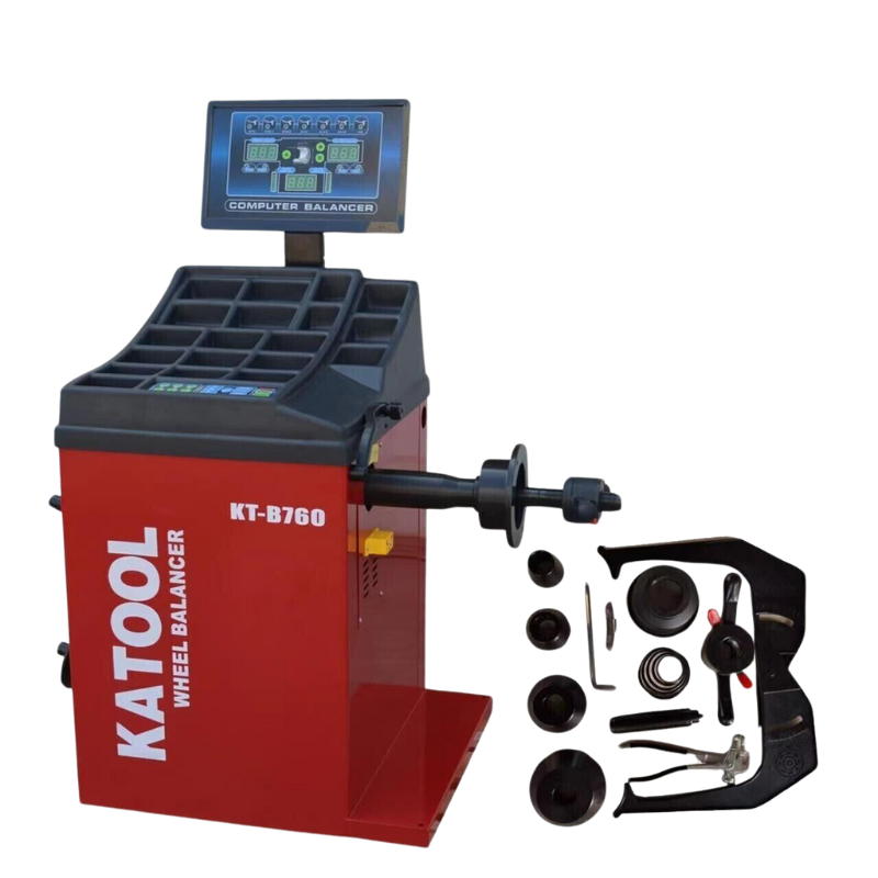 Katool KT-T900 Tire Changer and KT-B760 Wheel Balancer Combo