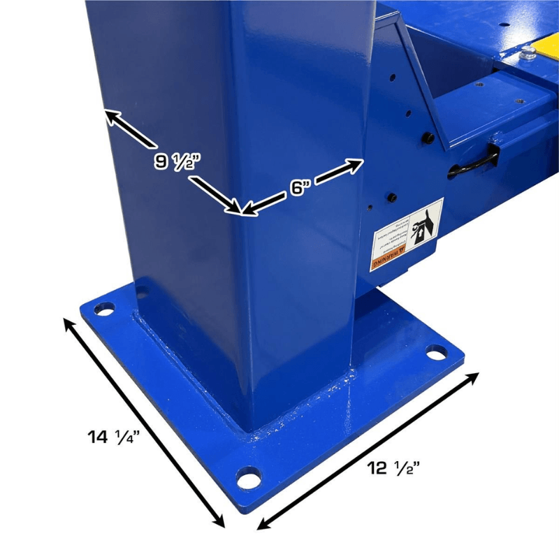 Thumbnail: Atlas PRO14KCF-EXT 14,00lb 4 Post Lift - Extra Long