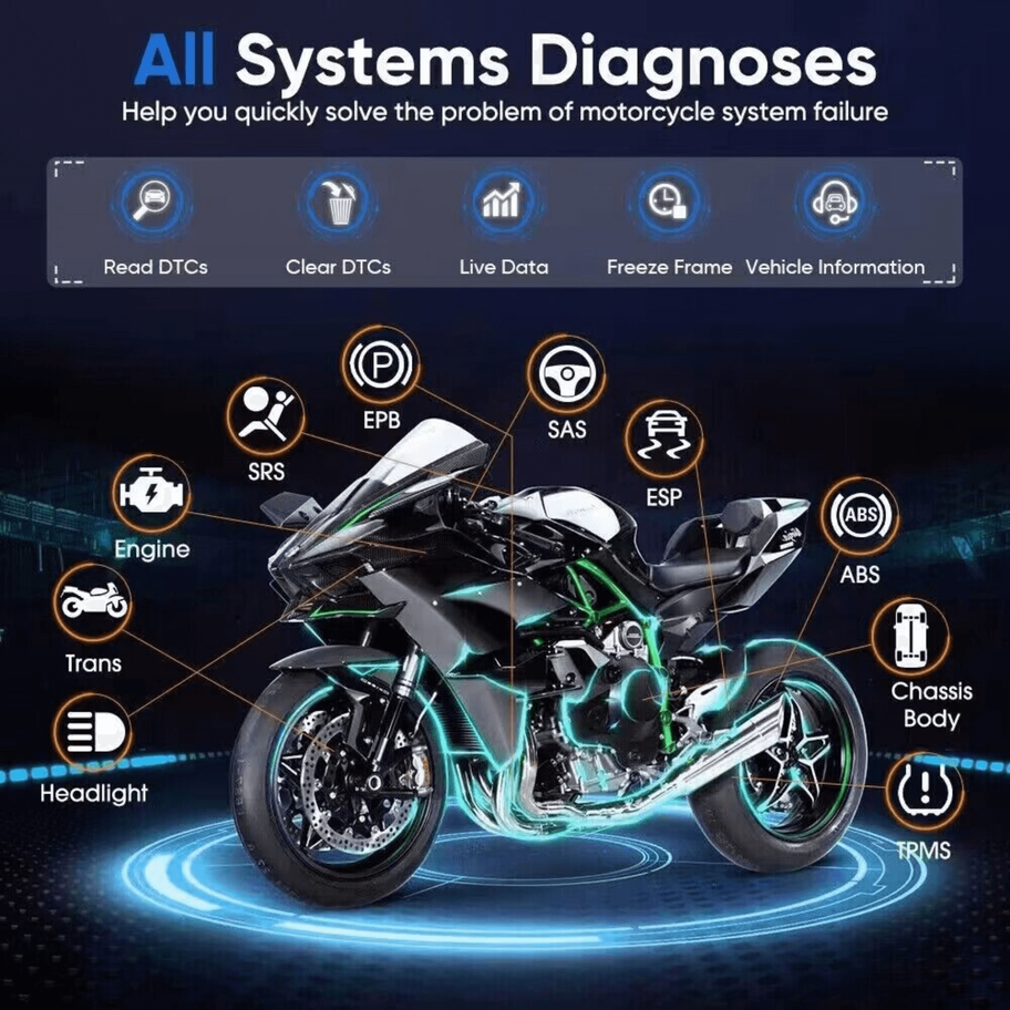 Katool OBDEMOTO OBD2 All System Diagnostic Scanner