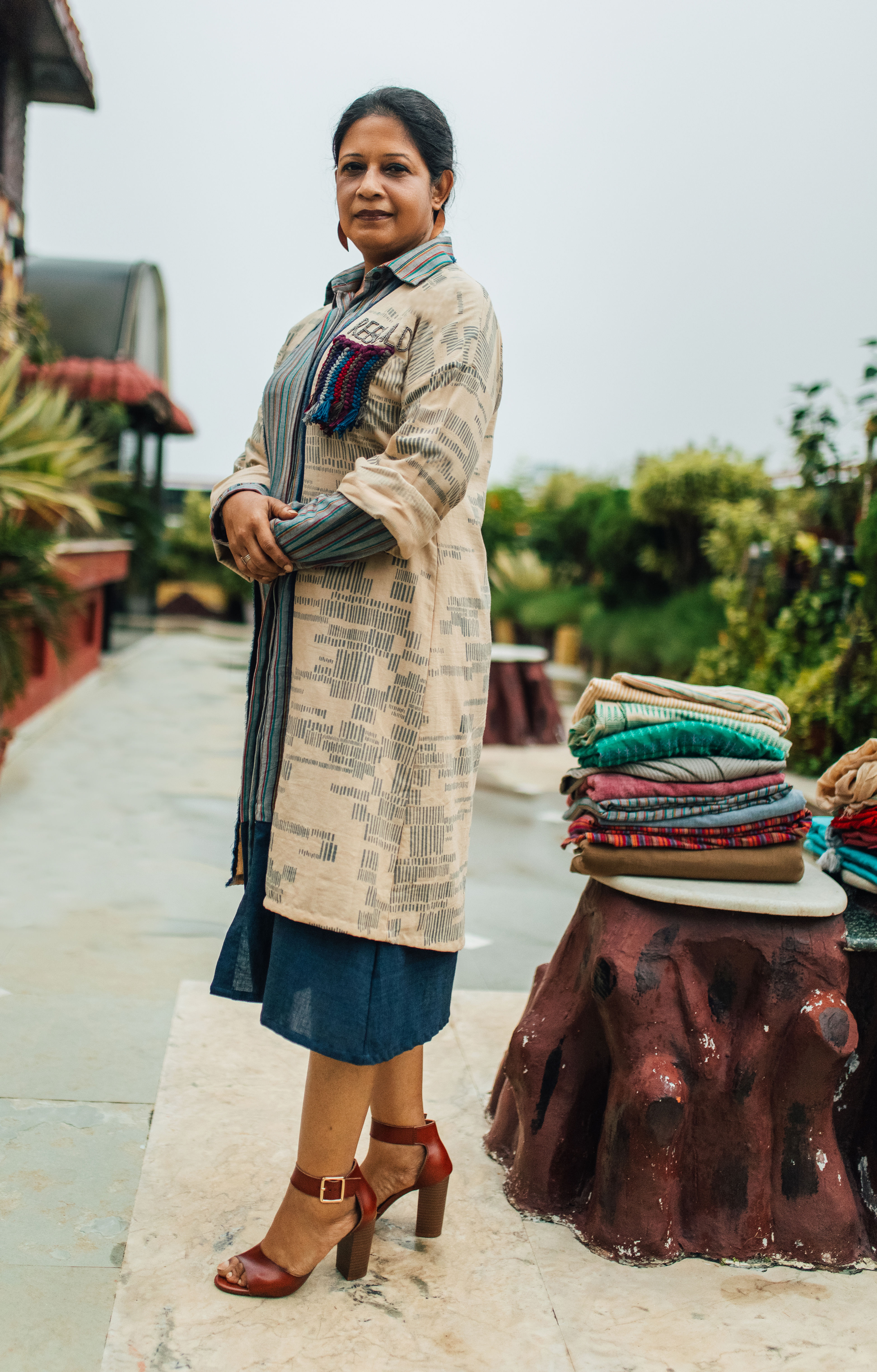 Rebuild Kaftan & Tetris Shirt Dress