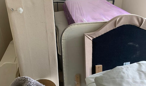 Clearing room for redecorating