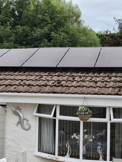 Solar panel installation