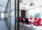 Mitsubishi Electric Air Conditioning Ceiling Cassette in Meeting Room