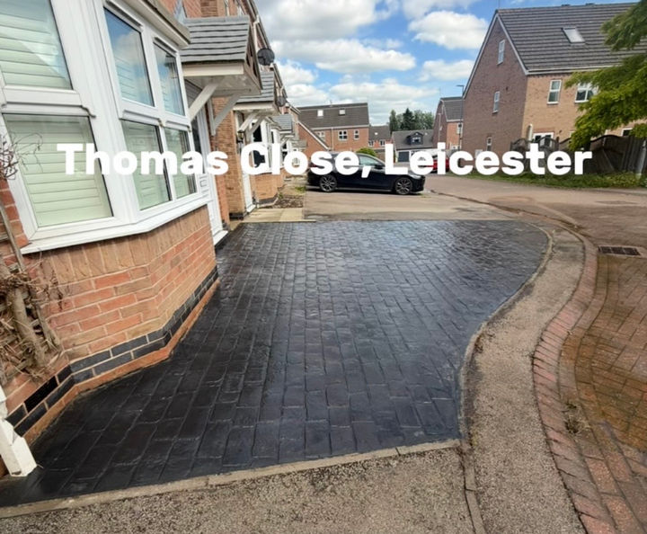 thomas close, leicester driveway