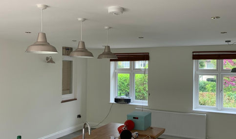 Newly decorated kitchen
