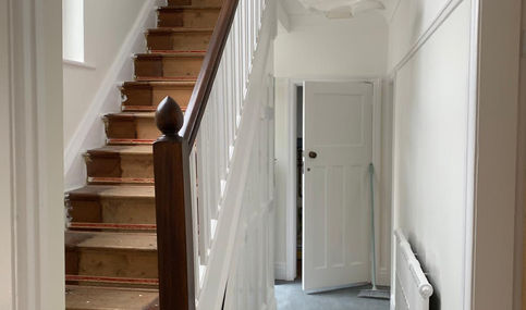 Hall and landing about to be redecorated