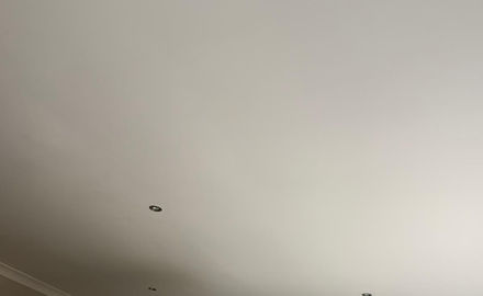Redecorated ceiling