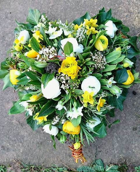Wildflower wreath