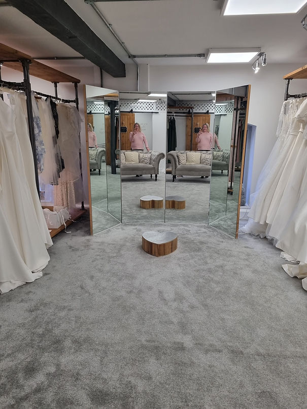 bridal shop interior