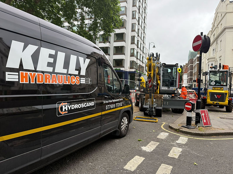 Kelly Hydraulics van