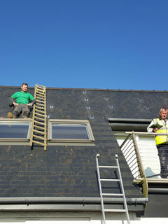 Solar panel installation