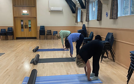 Pilates class