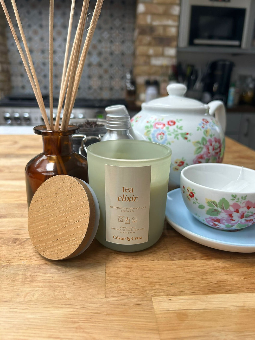 Thumbnail: Deluxe Scented Trio -  Medium Candle, Diffuser & Room Spray (5 Scent Options)