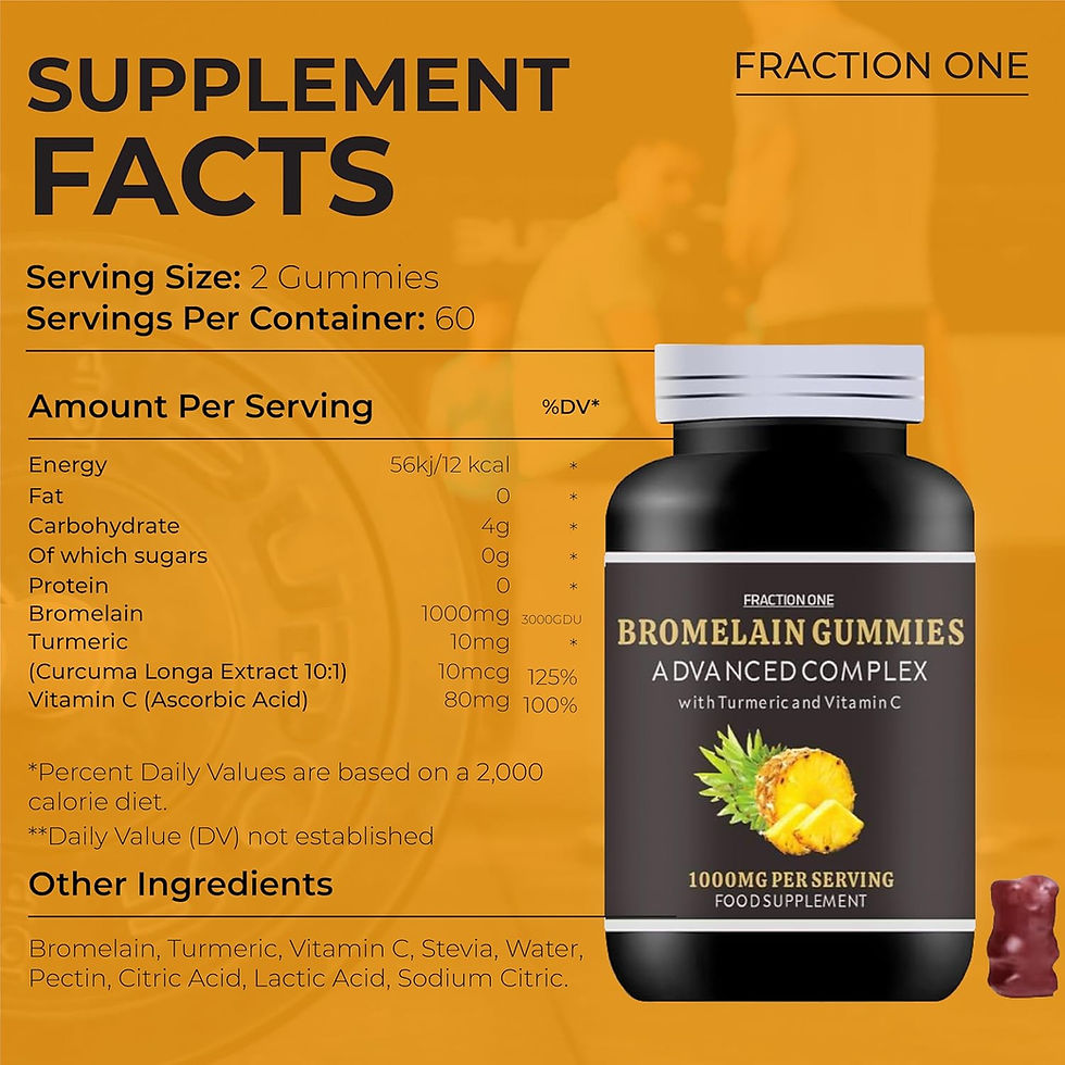 Thumbnail: Bromelain Gummies - 1000mg(120 Gummies)