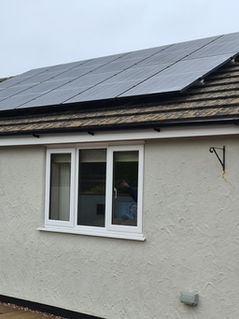 Solar panel installation