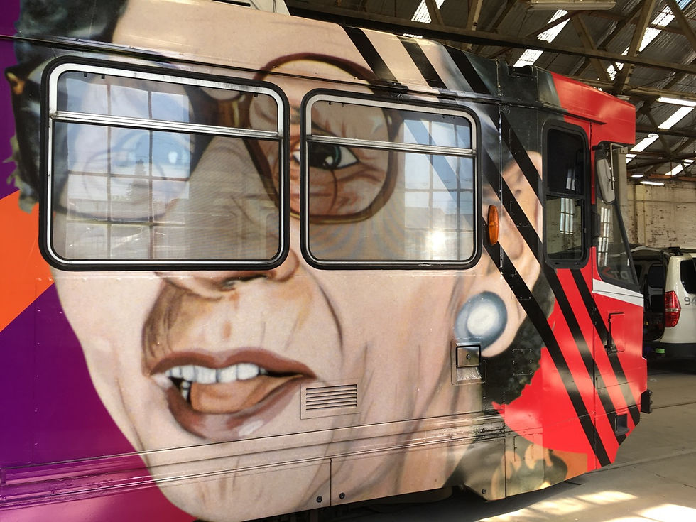 Womens Mural Tram