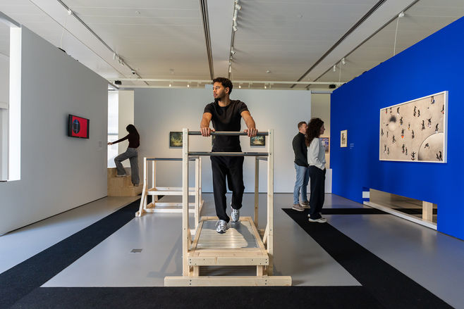 Tentoonstellingsontwerp voor de interactieve familietentoonstelling Doorzetters Noord Brabants Museum