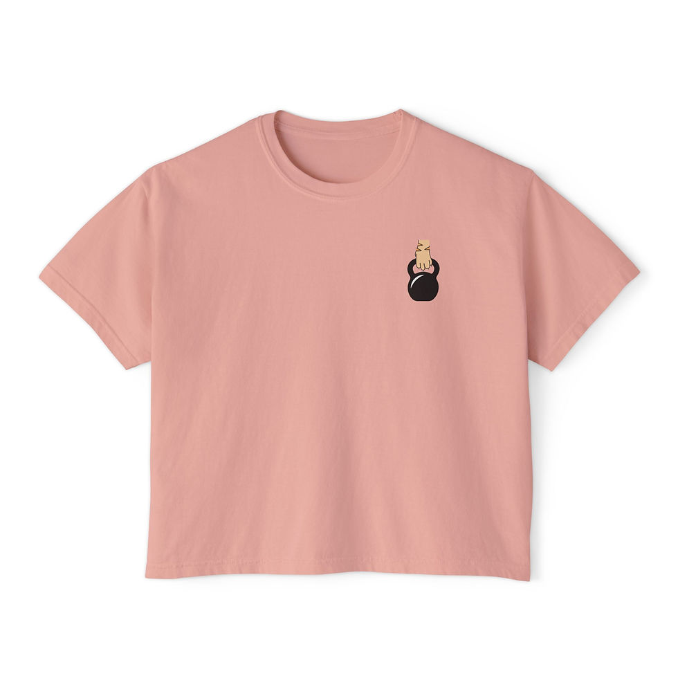Thumbnail: Sweet Pea Purr-fection Women's Boxy Tee