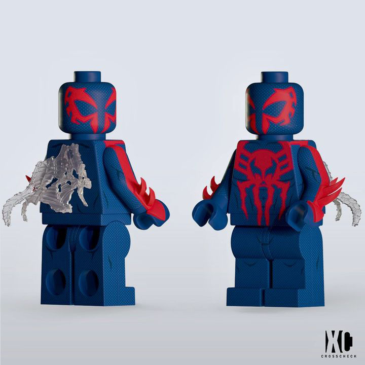 Thumbnail: Crosscheck - Spiderman 2099 (LEGO Style)