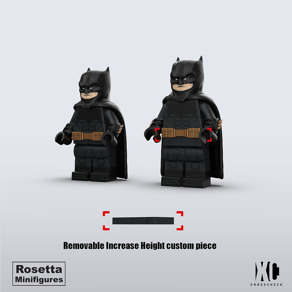 Thumbnail: CrossCheck Figure X Rosetta Minifigures: Flash Knight & Justice Knight