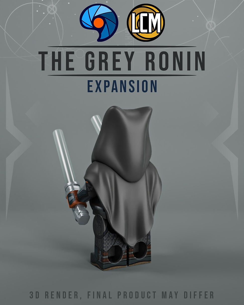 Thumbnail: LCM x Baggles  -  Grey Ronin