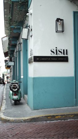 Sisu Coffee Shop by Lamastus Family Estates in the historic Casco Viejo, Panama City Panama