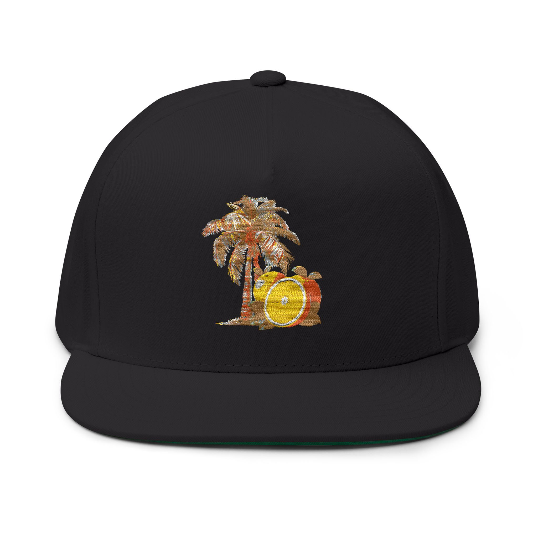 '4FLA' Embroidered Flat Bill Cap