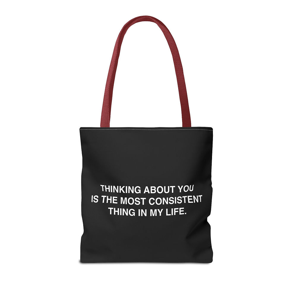 Thumbnail: 'FOR REAL LOVERS ONLY' BLIKE TOTE BAG