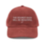 BOUNCE BACK Vintage Embroidered Corduroy Cap
