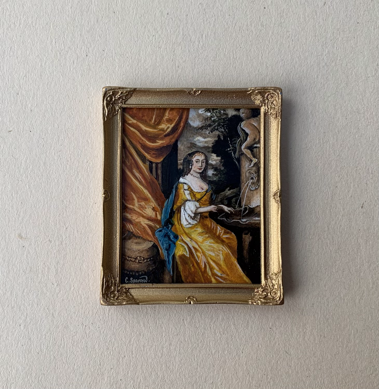 Portrait of Anne Hyde by Chris Sparrow