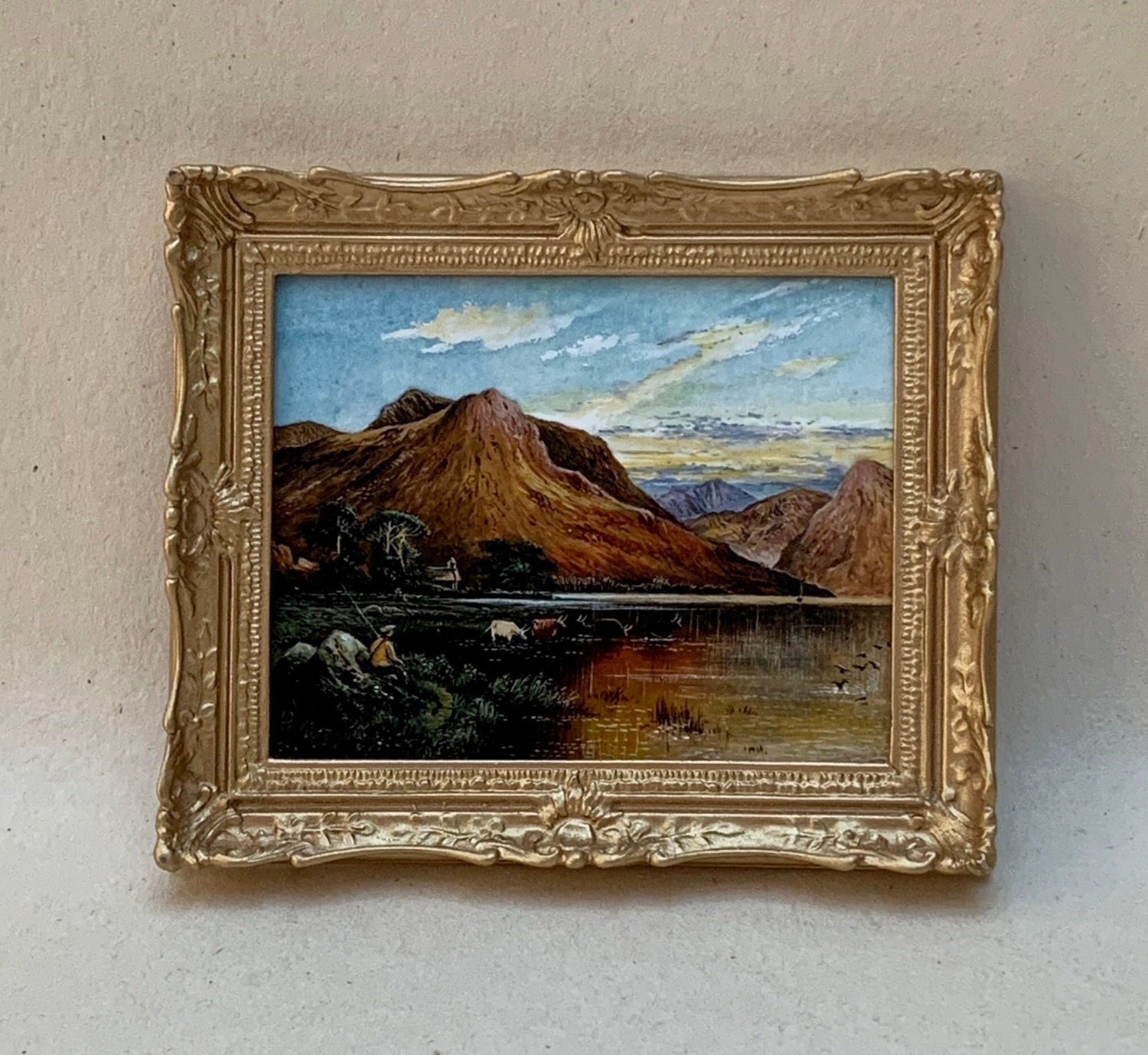 Lakeside Rendezvous painted by Chris Sparrow