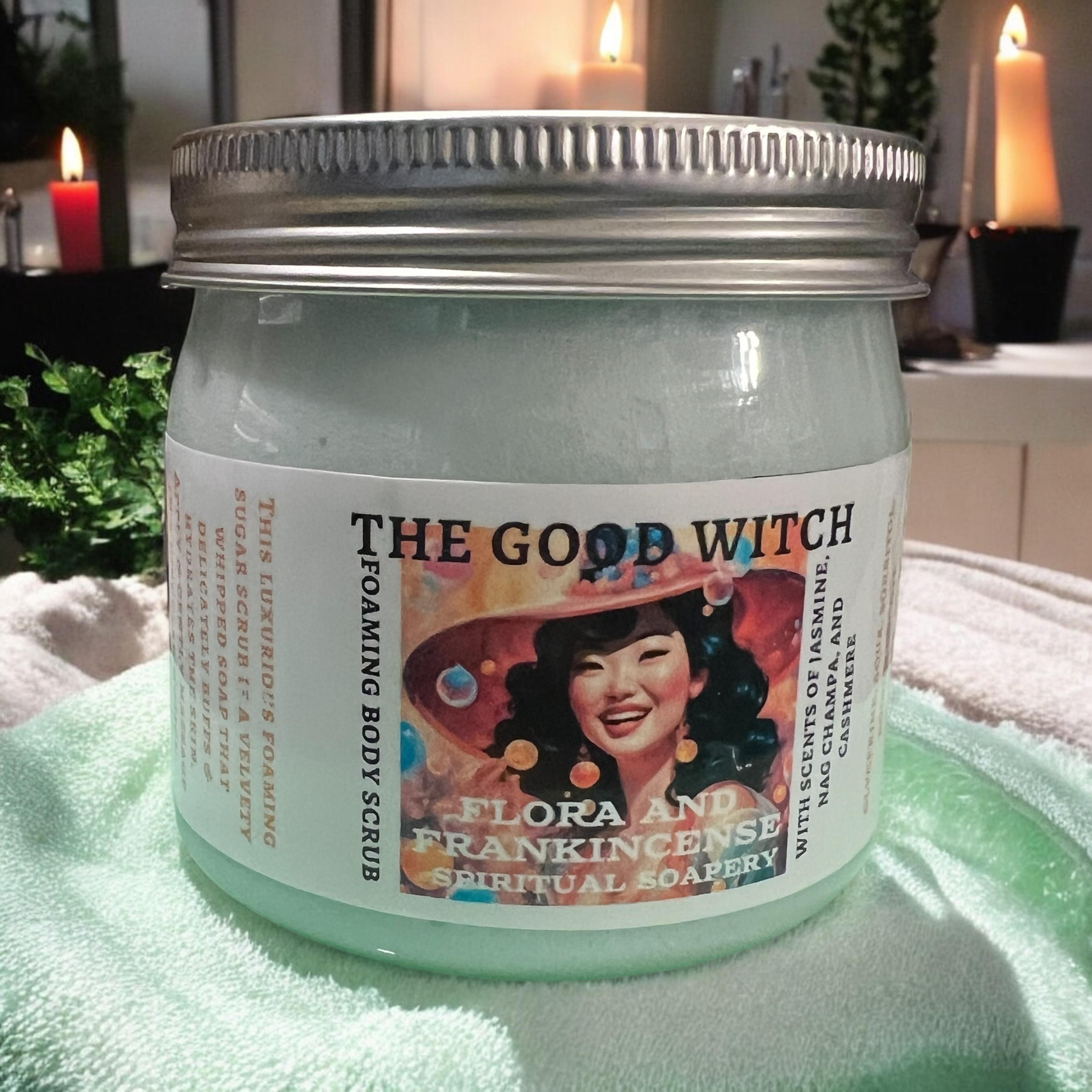 The Good Witch Foaming Sugar Scrub