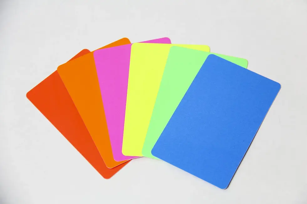 Thumbnail: Colored card