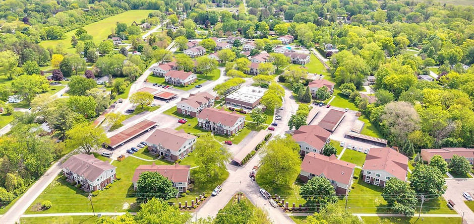 Camelot Place Apartments Drone