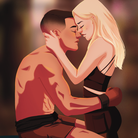 Illustration L'Ultime Défi d'Ellie Jade par Anju Draw — Éditions Addictives